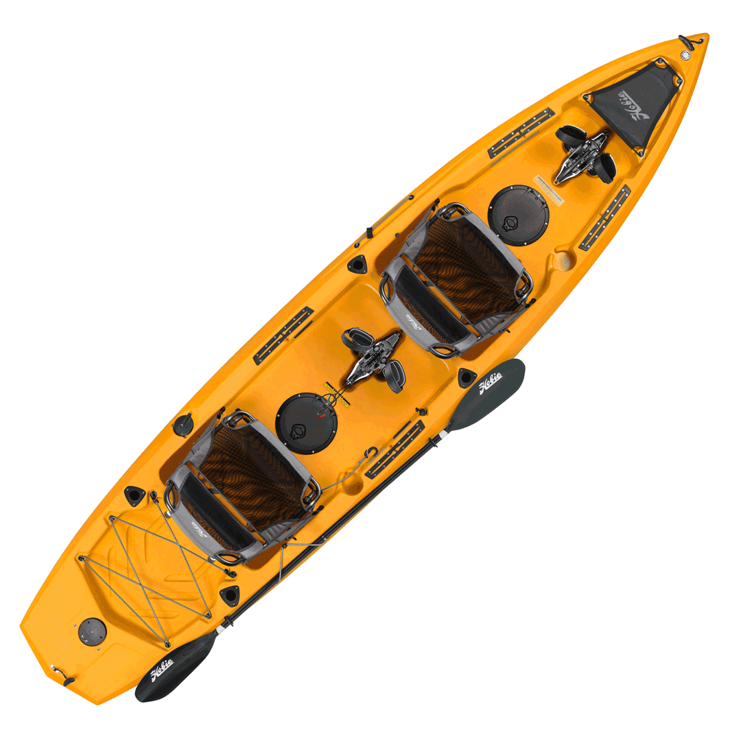 Hobie Kayak Compass Duo Tandem Kayak in Papaya