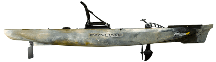 Native Watercraft Slayer Propel Max 12.5 Kayak in Hidden Oak