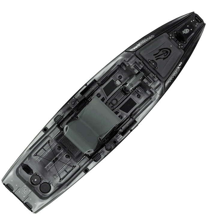 Native Watercraft Titan X Propel 12.5 Kayak in Grey at OMTC
