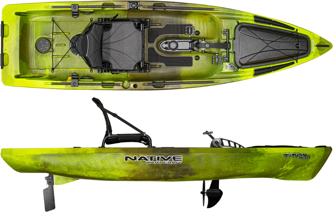 Titan 12 Propel Kayak - 2022 - Gator Green