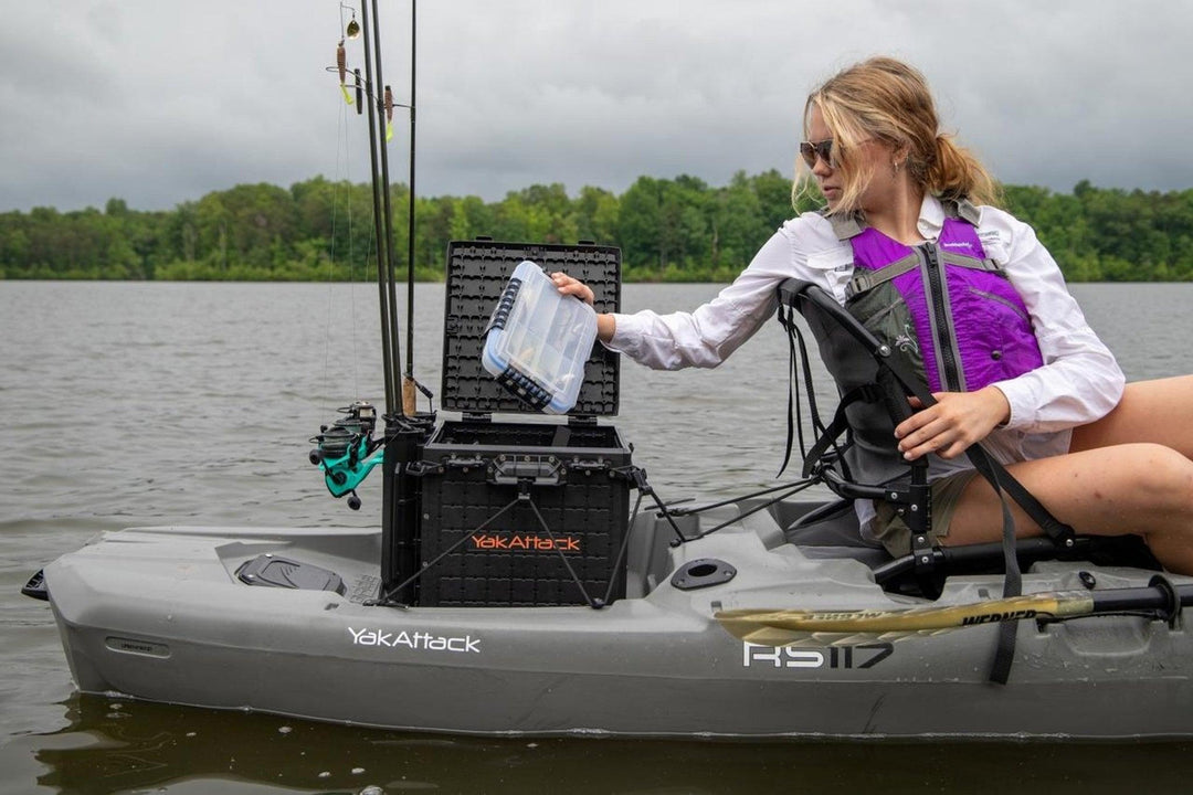 BlackPak Pro Kayak Fishing Crate - 13" x 13" - OMTC